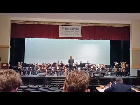 Herriman Symphonic Band plays Sousa's Liberty Bell march on Boston Tour