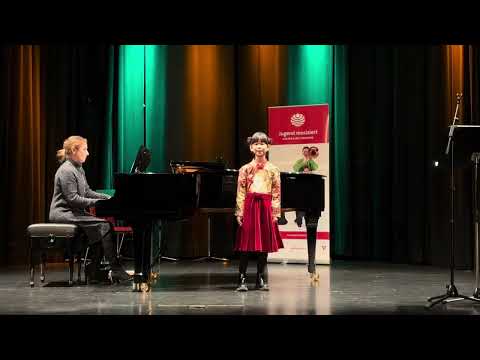 Gesang-Kunstlied-Marienwürmchen-Elisa Wang 8 Jahr