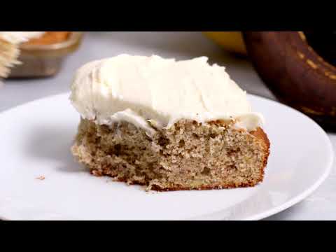 Banana Bars with Cream Cheese Frosting