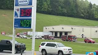 Fallen firefighter funeral (dies in the line of duty) bag pipes