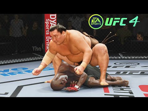 UFC4 Mike Tyson vs Master Sumo EA Sports UFC 4 - Epic Fight