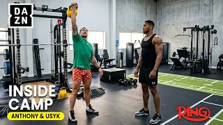 Inside Camp: Anthony Joshua TRAINING With Oleksandr Usyk Ahead of Tyson Fury Fight!