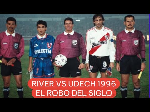 RIVER VS U DE CHILE LIBERTADORES 1996 EL ROBO DEL SIGLO #udechile #lauoficial #riverplate #lau1996