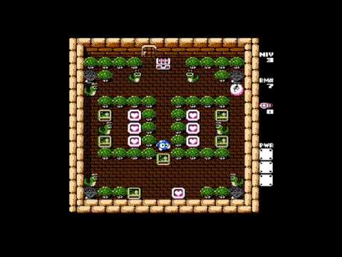 Adventures of Lolo 3   Level 3 Room 7