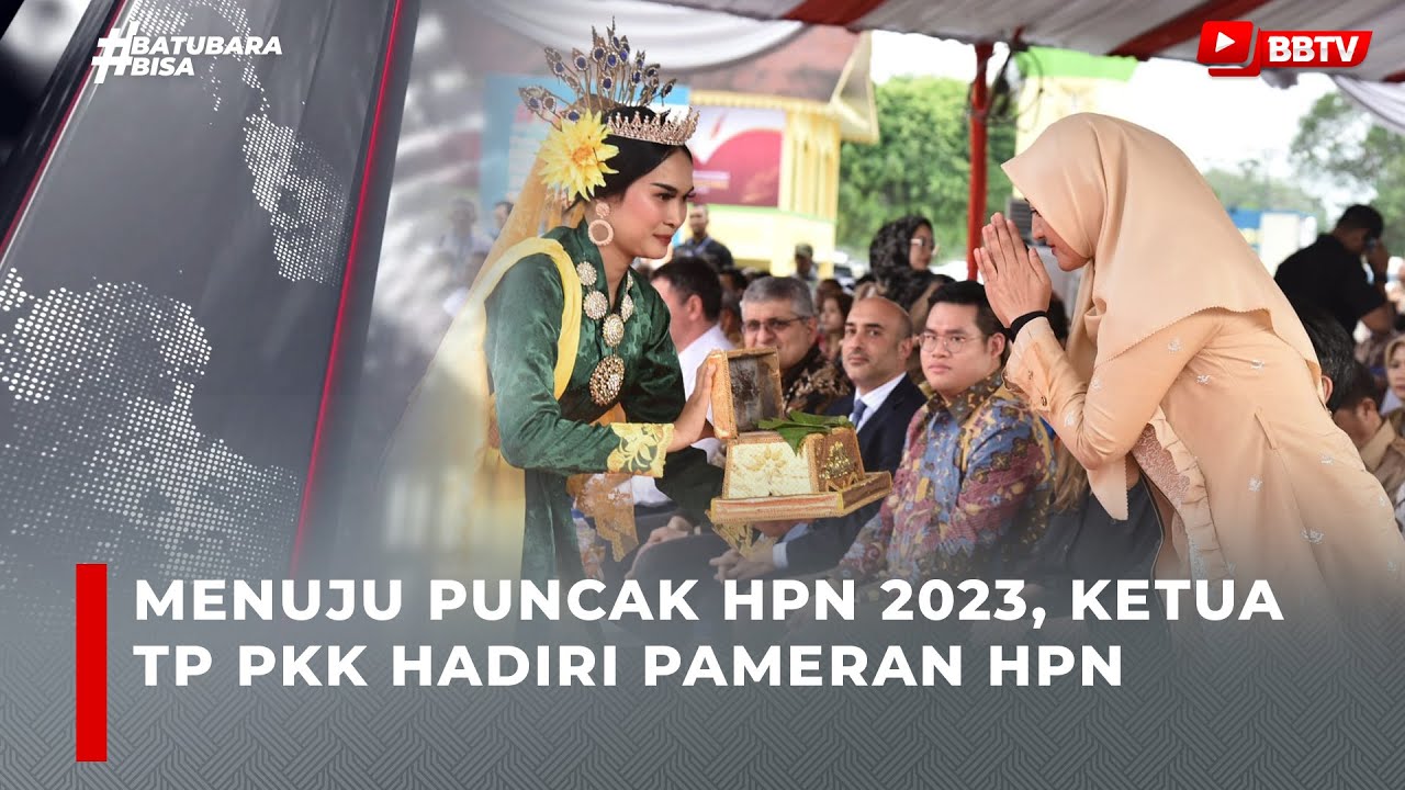 MENUJU PUNCAK HPN 2023, KETUA TP PKK HADIRI PAMERAN HPN