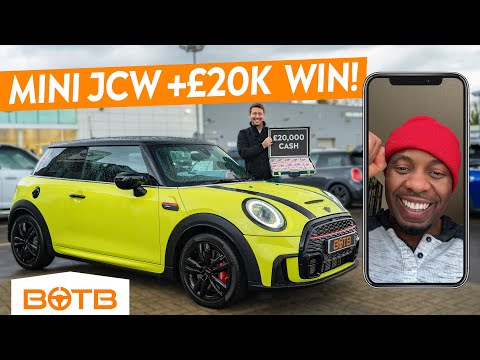 Nurse WINS Brand New Mini JCW + £20,000 CASH! BOTB Car winner.