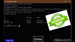 How to Enable /Disabled Firewall (UFW) in Linux (Ubuntu)