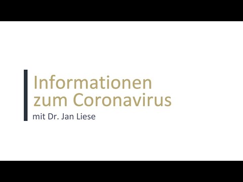 Coronavirus-Informationen für Patienten des Uniklinikums Tübingen