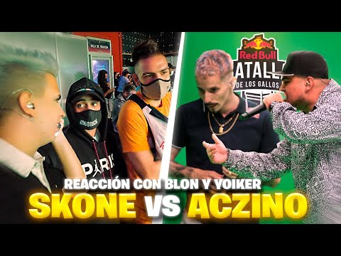 ¿FINAL ANTICIPADA de SKONE y ACZINO? | REACCIÓN EN VIVO con YOIKER y BLON | RED BULL INTERNACIONAL