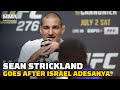 Sean Strickland Goes After Israel Adesanya At UFC 276 Presser: 'Do Something About It!'