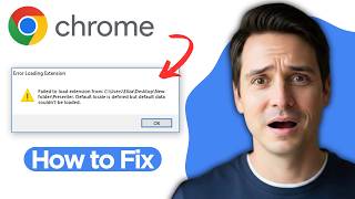 How to Fix Failed to Load Extension, Could Not Load Manifest in Google