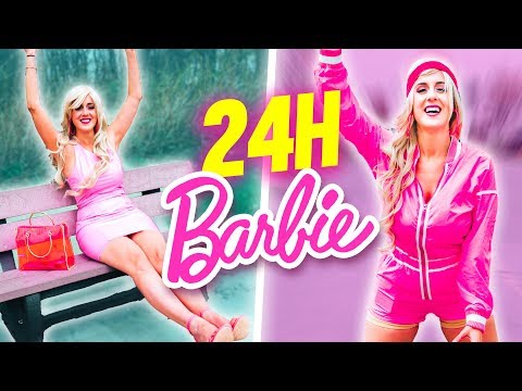 LIVING AS BARBIE FOR 24H - CHALLENGE | DENYZEE