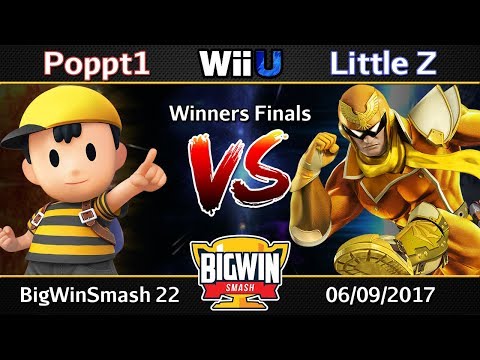 BigWinSmash 22 - Winners Finals - Poppt1 (Ness) v Little Z (Donkey Kong, Mario, Captain Falcon)