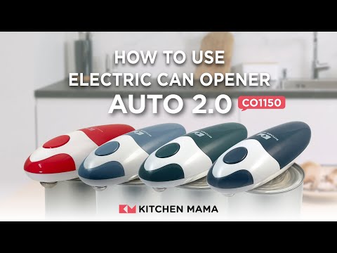 YouTube video about: How to use kitchen mama can opener?
