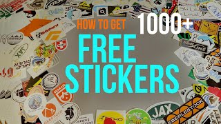 How to get FREE STICKERS + companies to ask 2019