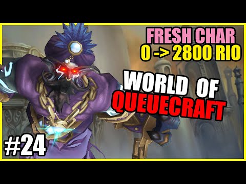 0 to 2800 RIO | Ret Paladin E24 - Two days of World of Queuecraft