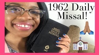 1962 Daily Missal! | tradcatmaria vlogs