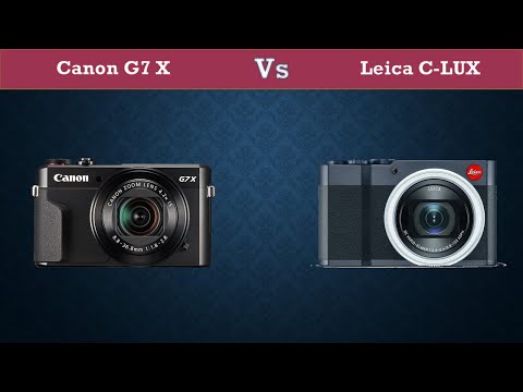 Canon G7 X  Vs Leica C LUX - Comparison, Specifications, Price