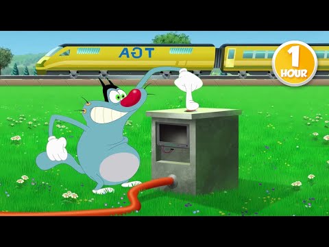 No Brakes! | OGGY TV | 1 Hour Compilation | New Episodes in HD