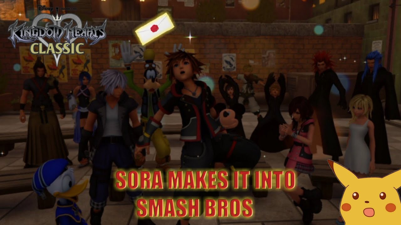 Kingdom Hearts 3 Re:Mind Data Greeting *Sora Makes It Into Smash Bros*