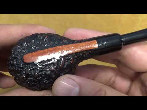 Pipa Castello Sea Rock KK - Fancy Light Bent Pot #55 - CASR173