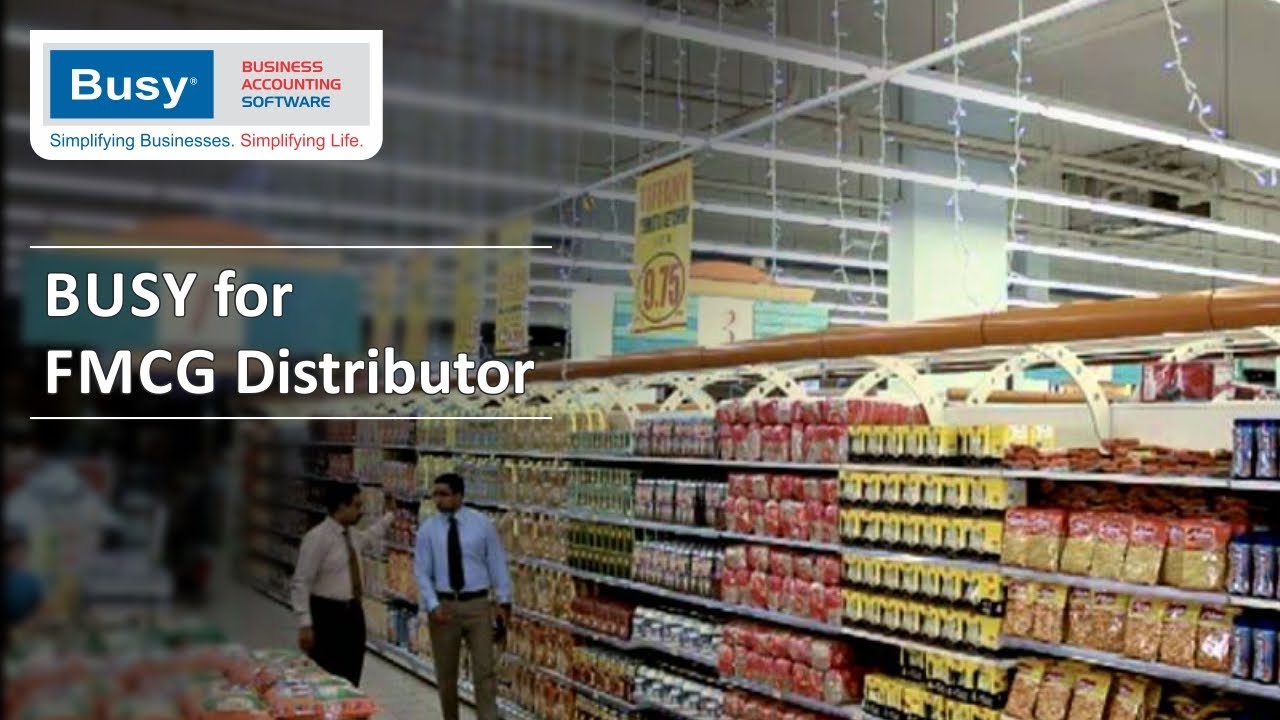 BUSY FMCG Software in Action