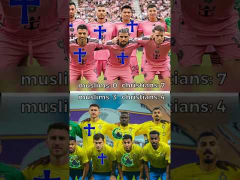 Al Nassr vs Inter Miami ✝️☪️