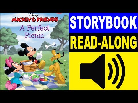 Mickey & Friends Read Along Story book | A Perfect Picnic | Read Aloud Story Books for Kids