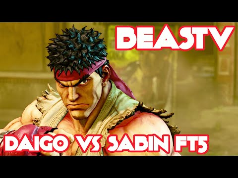 「BeasTV」 Daigo(Ryu) vs Sabin(Dhalsim) FT5