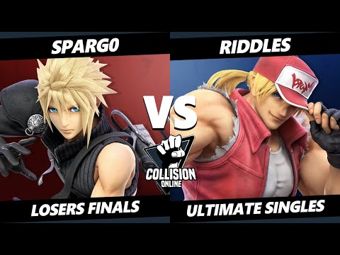 Collision Online Losers Finals - Spargo (Cloud) Vs. Riddles (Terry) SSBU Smash Ultimate