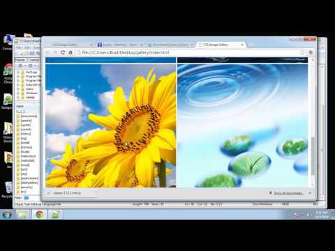 Learn to make a functional CSS3 image gallery Part 3