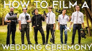 How To Shoot a Wedding Ceremony Video | Job Shadow