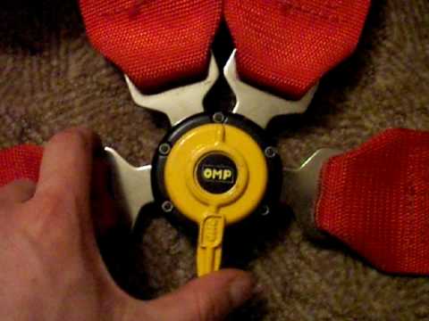 OMP 4-point seat belt