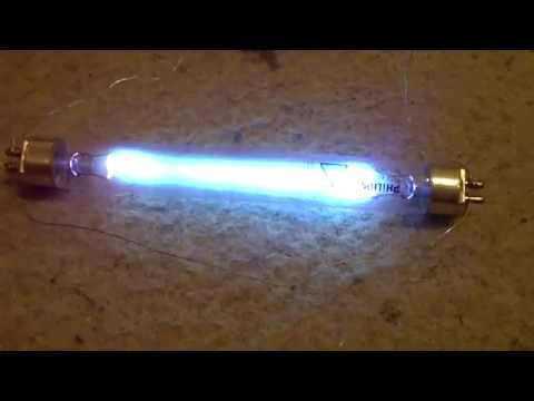 UVC Röhre mit Hochfrequenz aus einen CB Funkgerät betreiben - eflose #22