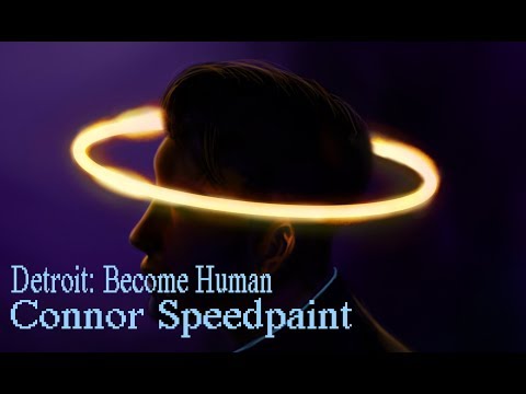 Connor Speedpaint - Detroit: Become Human
