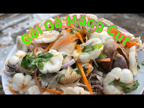 Gỏi gà Măng Cụt món ngon miền Tây | Bếp Nhà Mẹ Tôm.
