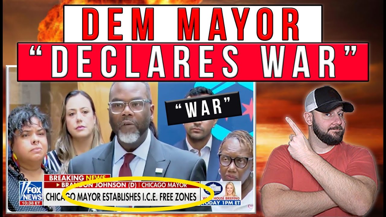 Dem Mayor "Declares War" As They Create ICE Free Zones... Violence Increasing As They're Losing It