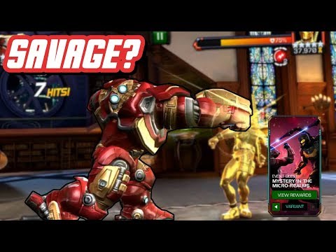 SAVAGE or Not? Hulkbuster vs Variant 2 | 2.3 Heavy Machinery | Marvel Contest of Champions