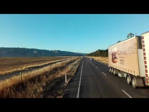 Culverden to Woodend Truck Cab Ride