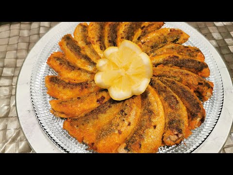 La meilleure façon de manger les sardines, croustillantes sans les frire. 🔝 recette rapide et facile