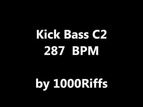 Kick Bass C2 : 287 BPM - Beats Per Minute