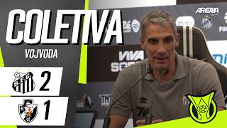 COLETIVA VOJVODA | AO VIVO | Santos x Vasco - Brasileirão 2026