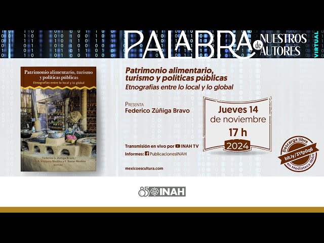 Vídeo relacionado con Patrimonio alimentario, turismo y políticas públicas