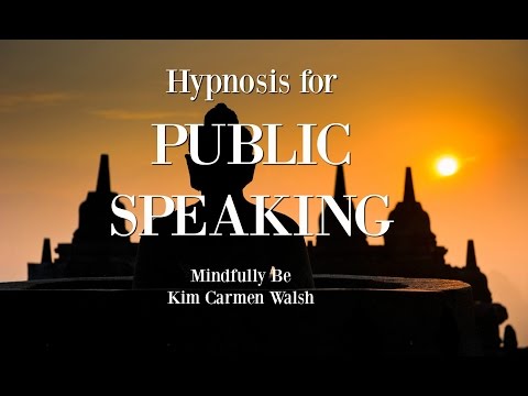 Hypnosis to help overcome fear of public speaking Video