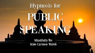 Hypnosis to help overcome fear of public speaking