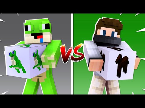 AT VS KURBAĞA ŞANS BLOKLARI! ft.OğuzAslan - Minecraft