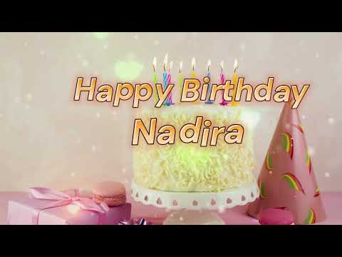 Nadira Birthday Song Happy Birthday To You