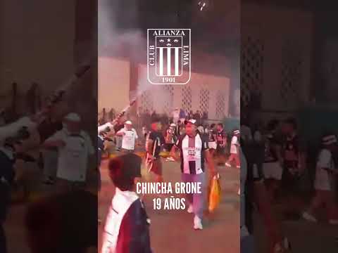 Alianza Lima Chincha grone BANDERAZO aniversario #alianzalima #arribaalianza #ica #chincha