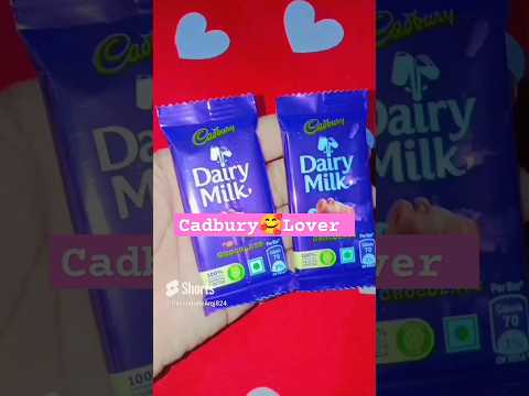 Cadbury Lover🥰🥰🥰 #shorts #youtube #cadbury #chocolate #purple #milk #dairymilk @PassionateAmi824.