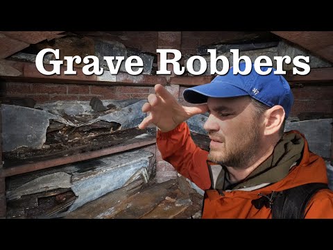 Abandoned Mausoleum - The Skeletal Remains Still Inside 